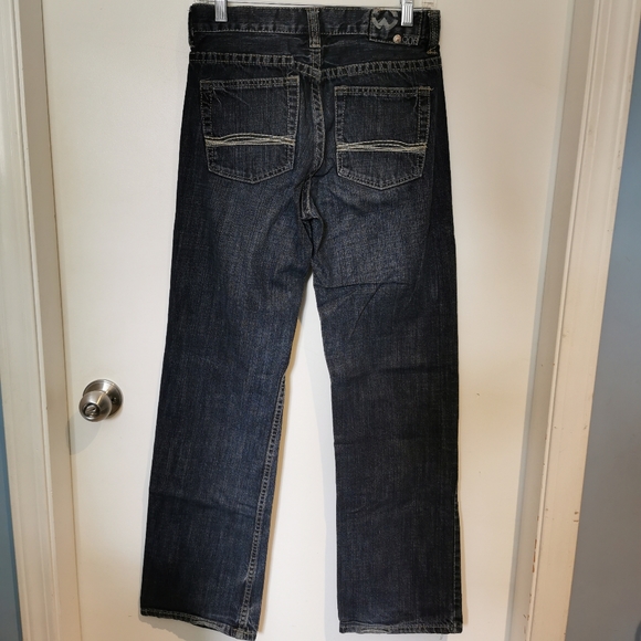 WAREHOUSE ONE | Straight Leg Jeans, Denim Blue - Picture 5 of 6